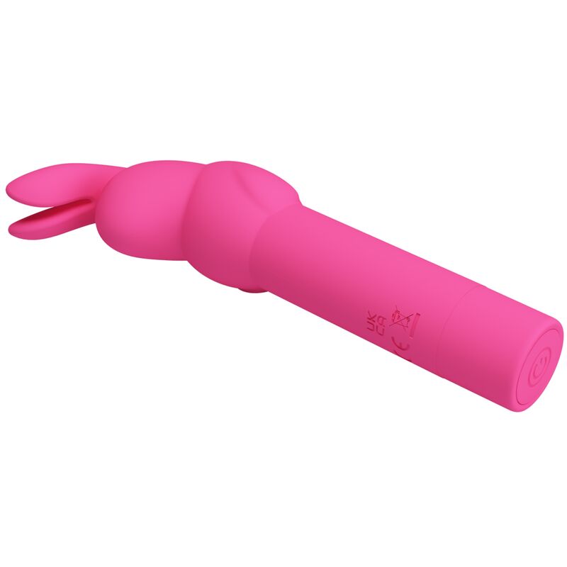 PRETTY LOVE - Gerardo Fuchsia Rabbit Silikonvibrator wiederaufladbar