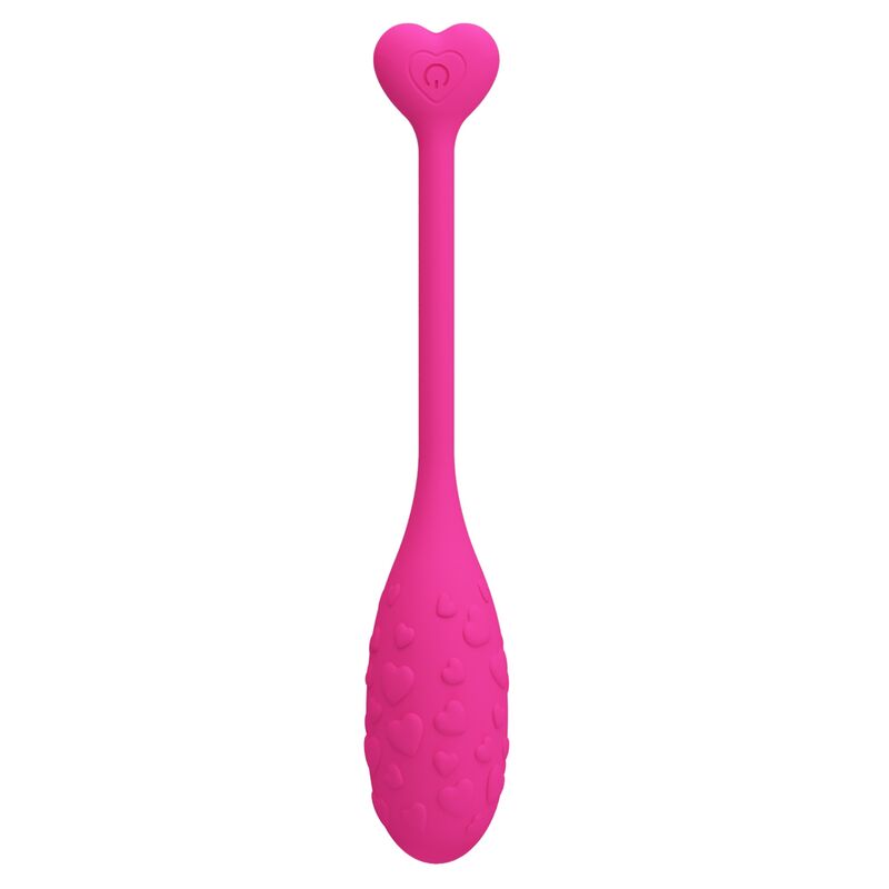 PRETTY LOVE - App-gesteuertes Fisher-Vibrationsei Rosa