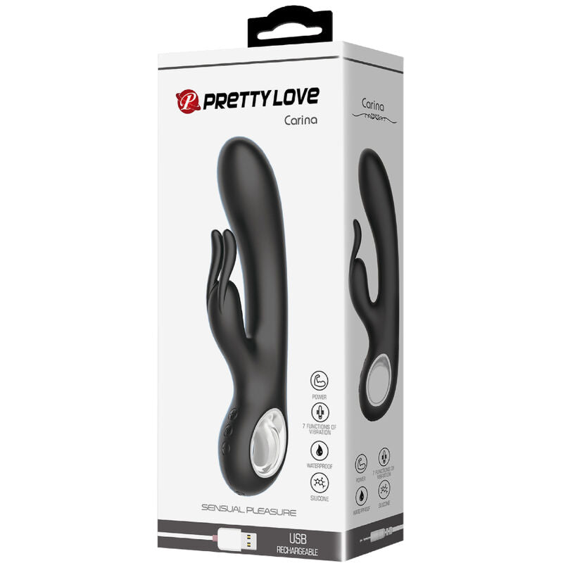 PRETTY LOVE - Carina Vibrator mit Klitoris- und G-Spot-Stimulator