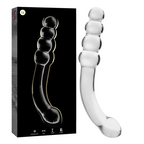 NEBULA SERIES - Modell 14 Dildo aus Borosilikatglas, 18,5 cm Ø 3 cm