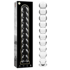 NEBULA SERIES - Modell 22 Dildo aus Borosilikatglas, 21,5 cm Ø 2,5 cm