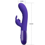 PRETTY LOVE - Cerberus Youth Violet Rabbit Vibrator