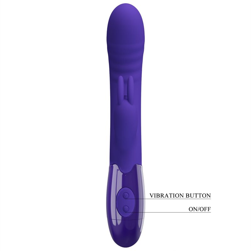 PRETTY LOVE - Cerberus Youth Violet Rabbit Vibrator