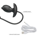 PRETTY LOVE - Aufblasbarer und wiederaufladbarer Delfin-Analplug