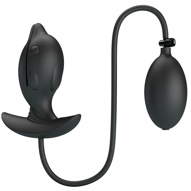 PRETTY LOVE - Aufblasbarer und wiederaufladbarer Delfin-Analplug