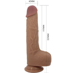 PRETTY LOVE - Tommy realistischer Dildo-Vibrator, 22,5 cm