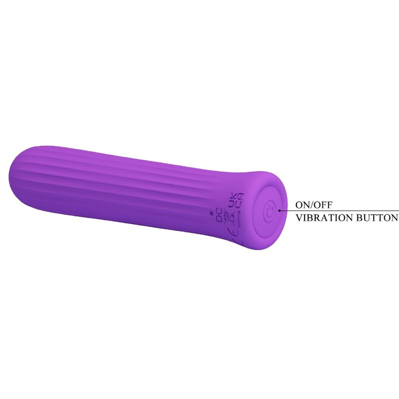 PRETTY LOVE - Blanche Lilac Stimulator Vibrator kompakt