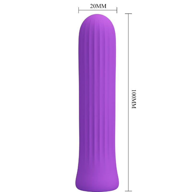 PRETTY LOVE - Blanche Lilac Stimulator Vibrator kompakt
