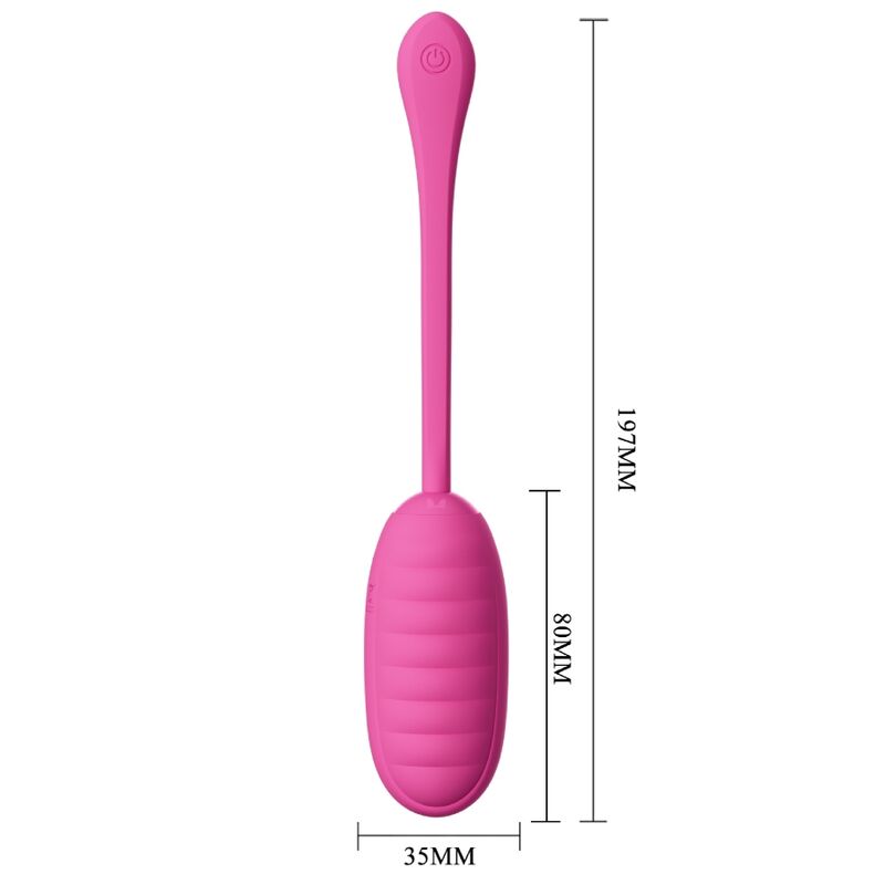 PRETTY LOVE - Catalina Wiederaufladbares Vibrationsei, Rosa