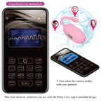PRETTY LOVE - Doreen Pink wiederaufladbares Vibrationsei