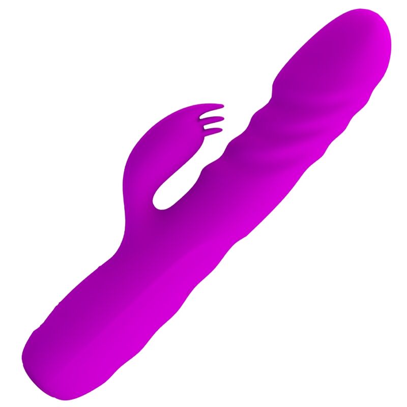 PRETTY LOVE – Melanie wiederaufladbarer Rabbit-Vibrator, Lila