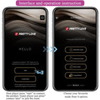 PRETTY LOVE - Jefferson App-gesteuerter Analplug Schwarz