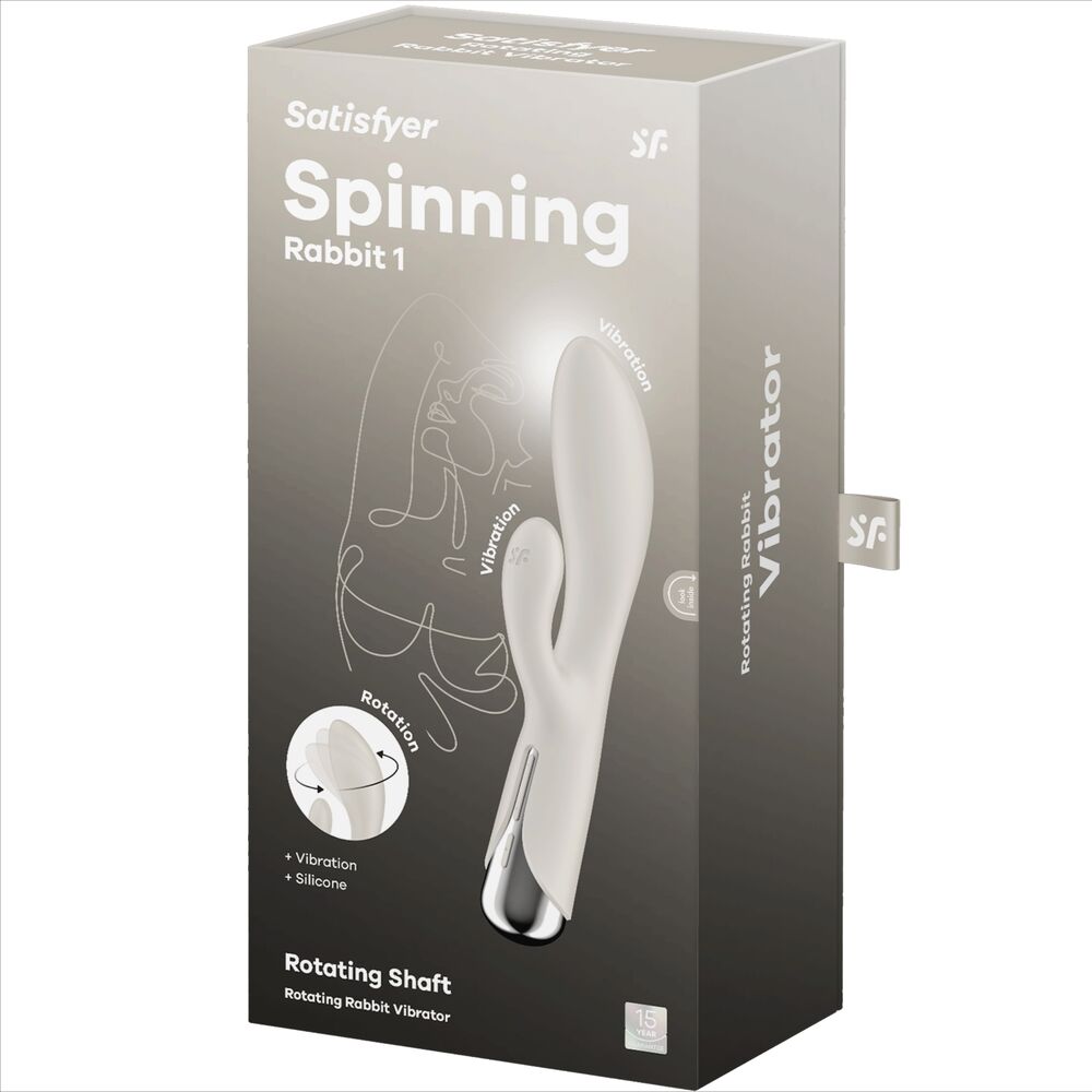 SATISFYER - Spinning Rabbit 1 Klitoris- und G-Spot-Stimulation Blau