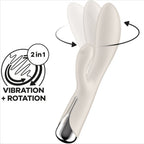 SATISFYER - Spinning Rabbit 1 Klitoris- und G-Spot-Stimulation Blau