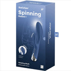 SATISFYER - Spinning Rabbit 1 Klitoris- und G-Spot-Stimulation Blau