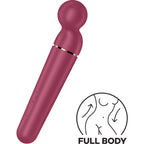SATISFYER - PLANET WAND-ER VIBRATOR MASSAGER BLAU