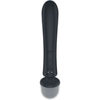 SATISFYER - TRIPLE LOVER RABBIT VIBRATOR MASSAGER GRAU