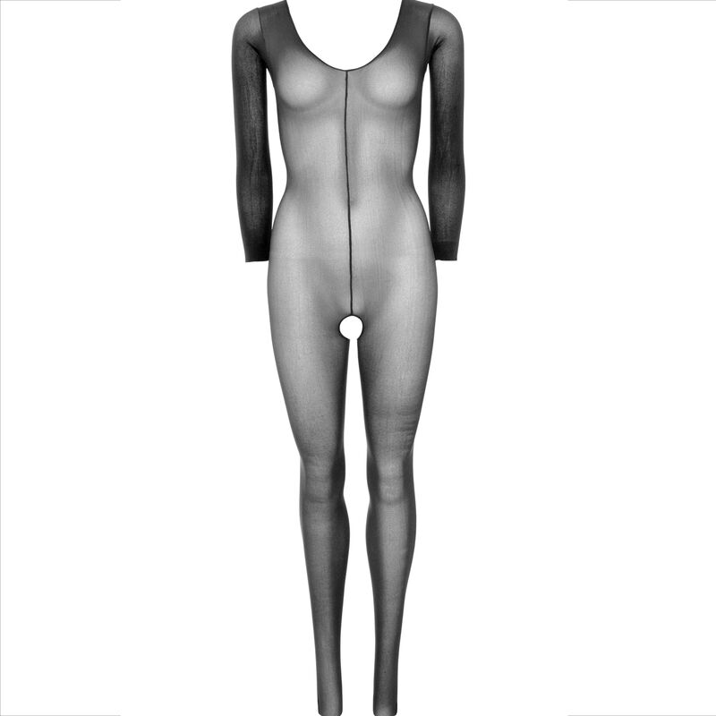 LEG AVENUE – Bodystocking Langarm Schwarz