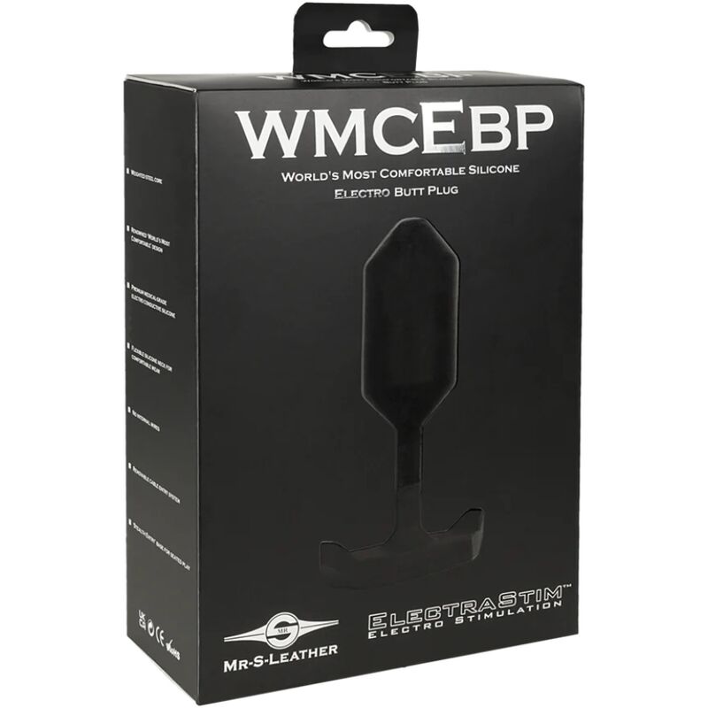 ELECTRASTIM – Elektro Analplug MR-S Leder