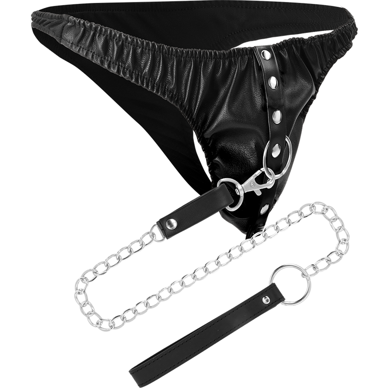 DARKNESS Submission Tanga mit Metallkette