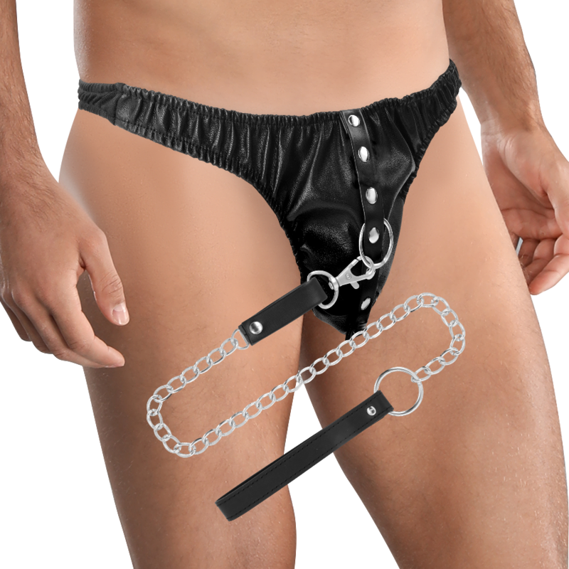 DARKNESS Submission Tanga mit Metallkette