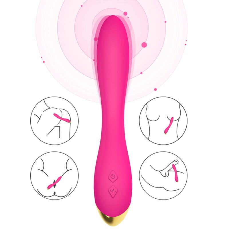 ARMONY - Flamingo Multipositions-Vibrator Fuchsia