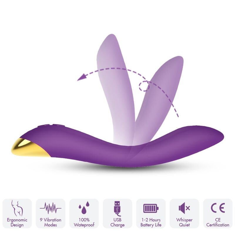 ARMONY - Flamingo Multipositions-Vibrator Lila
