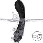 ARMONY - G-Spot-Dildo-Vibrator aus Silikon Schwarz