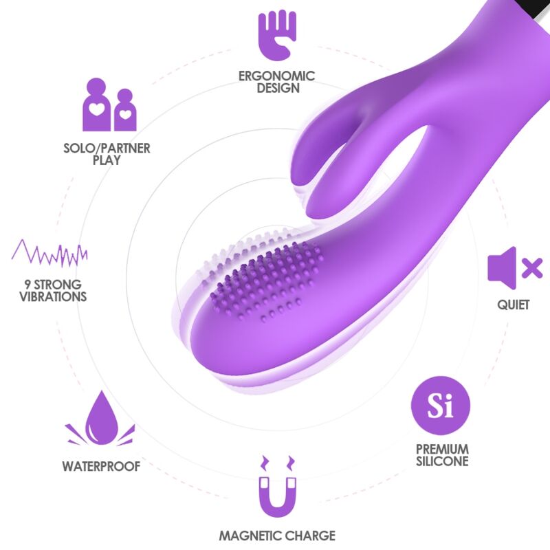 ARMONY – Rabbit-Vibrator, Lila