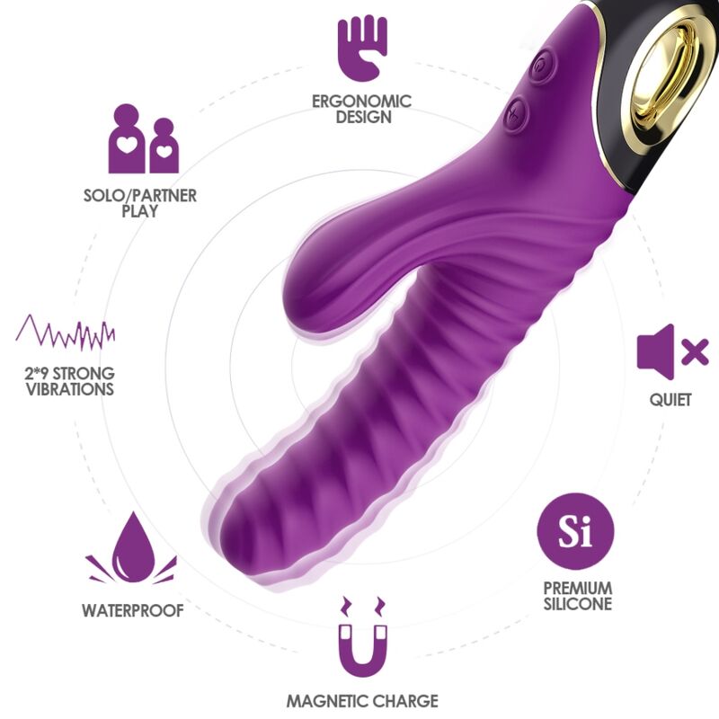 ARMONY – Eternity Silikonvibrator, Lila