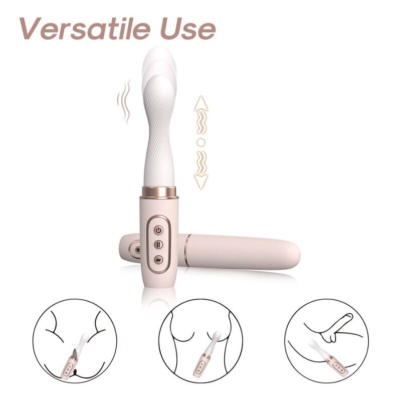 ARMONY - Vibrator-Rotator mit automatischer Teleskopfunktion Gelb