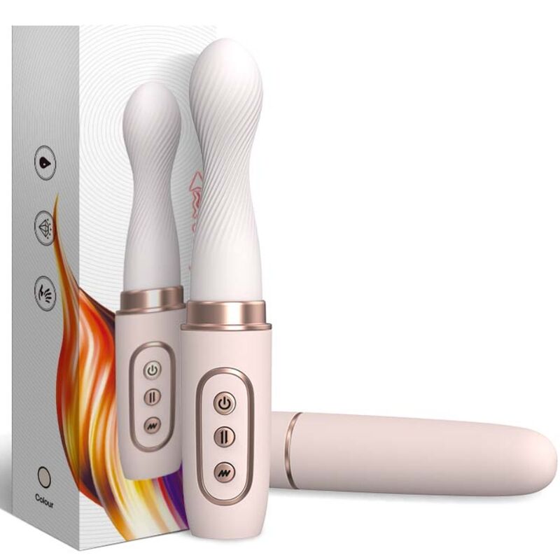 ARMONY - Vibrator-Rotator mit automatischer Teleskopfunktion Gelb