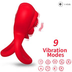 ARMONY - RINGVIBRATOR HERZ ROT
