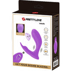 PRETTY LOVE - IDABELLE VIBRATION & PULSATION FERNBEDIENUNG VIOLETT