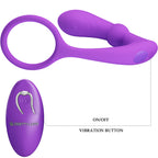 PRETTY LOVE - WARREN VIOLET ANALRING & VIBRATOR
