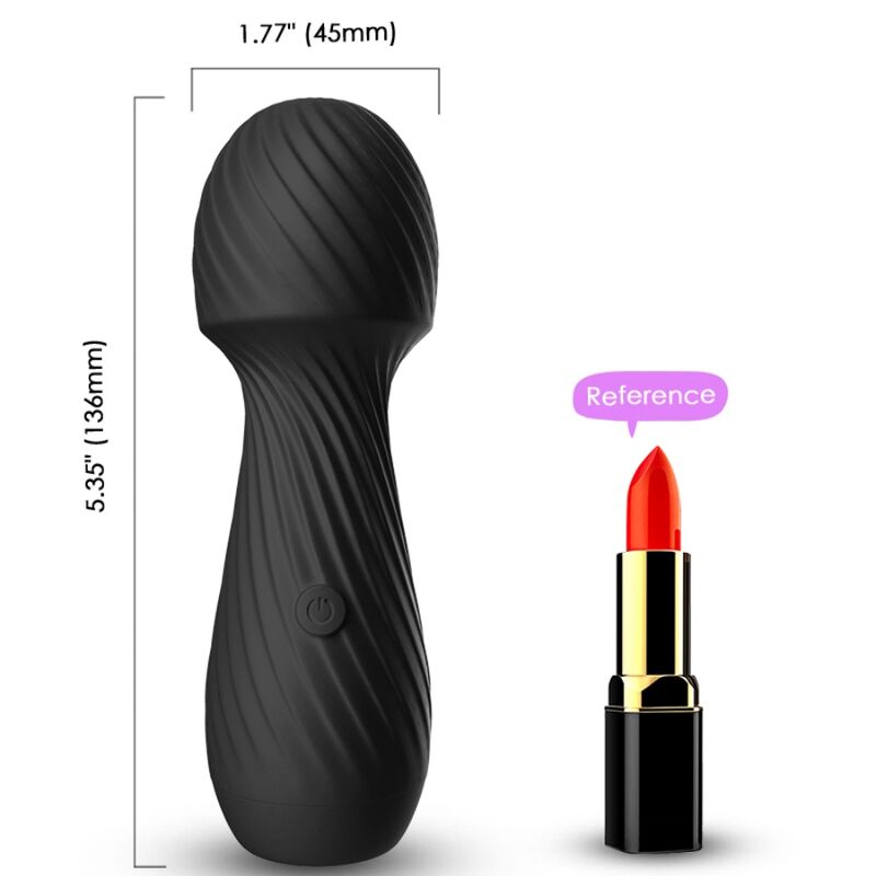 ARMONY – Dazzle kleiner Massager und Vibrator, Schwarz