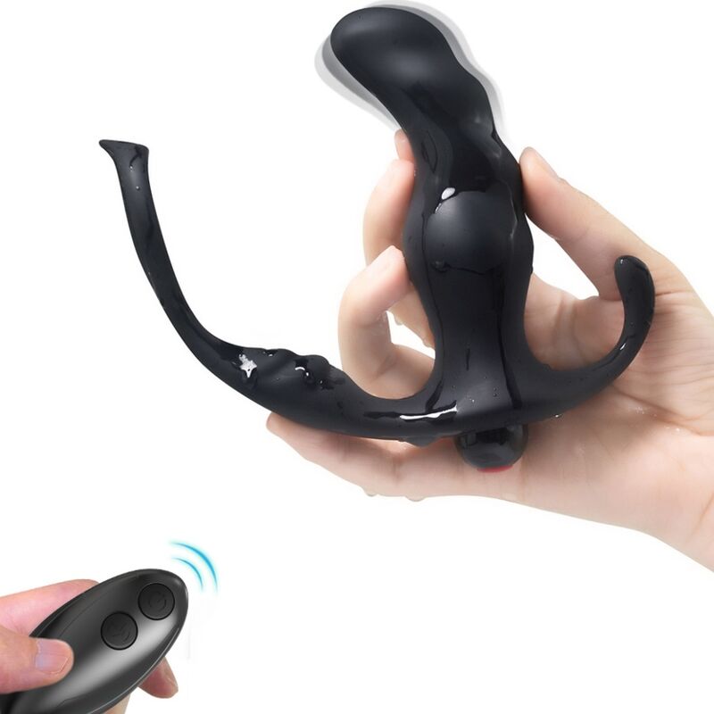 ARMONY – Knight Anal- und Prostatavibrator mit Ring und Fernbedienung, Schwarz