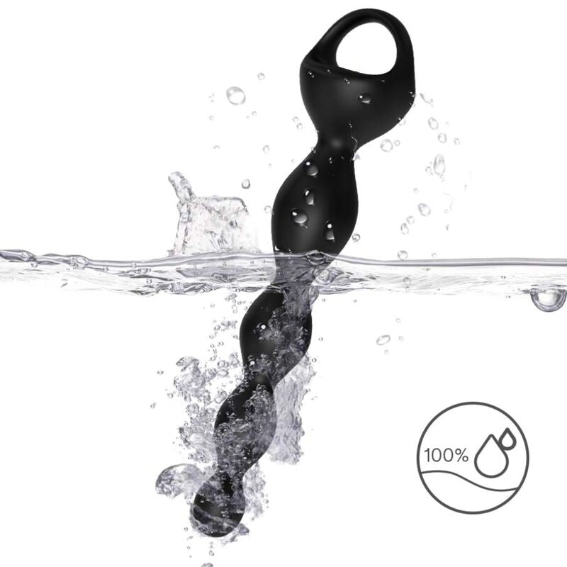 ARMONY - Finger-Vibrator mit Analplug Schwarz