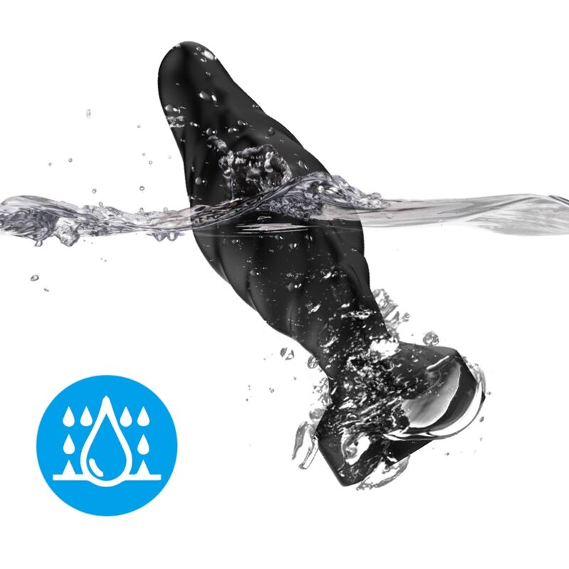 ARMONY – Vibrator und Analplug mit Fernbedienung, Schwarz