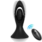 ARMONY - Vibrator & Analplug aus Silikon Schwarz