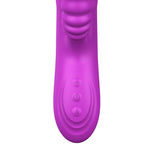 ARMONY - ANGELIA MULTIFUNKTIONSVIBRATOR MIT STIMULIERENDEM ZUNGENVIOLETTEN WRMEEFFEKT