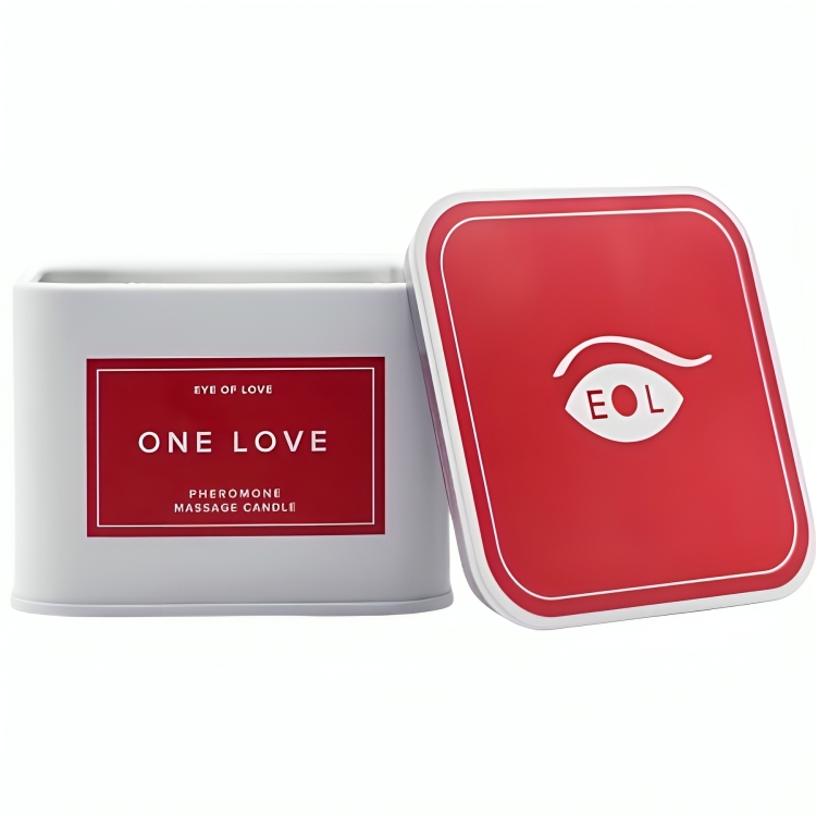 EYE OF LOVE - One Love Massagekerze für Frauen, 150 ml
