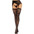 LEG AVENUE – Spitzen-Oberteil + Strapse