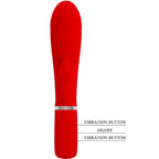 PRETTY LOVE - PRESCOTT MULTIFUNKTIONS-G-SPOT-VIBRATOR ROT