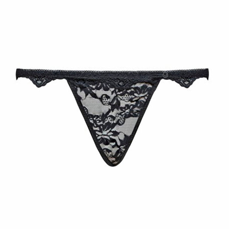 LIVCO CORSETTI FASHION – Belita LC 90231 BH + Höschen + Strumpfgürtel Schwarz