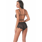 LIVCO CORSETTI FASHION – Drezna LC 90733 BH + Panty Schwarz