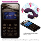 PRETTY LOVE - Billy Vibrationsfernbedienung Lila - Kostenlose App