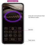 PRETTY LOVE - Billy Vibrationsfernbedienung Lila - Kostenlose App