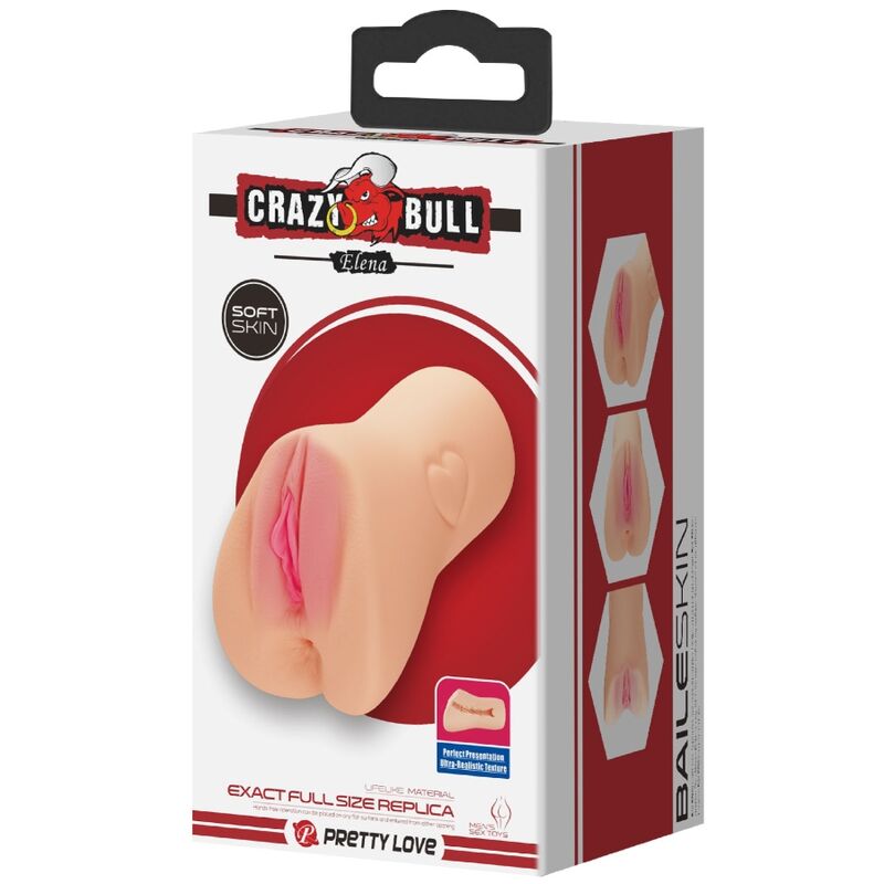 CRAZY BULL - Elena Vagina-Masturbator