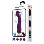 PRETTY LOVE - Hector Electroshock Vibrator per App-Steuerung Lila